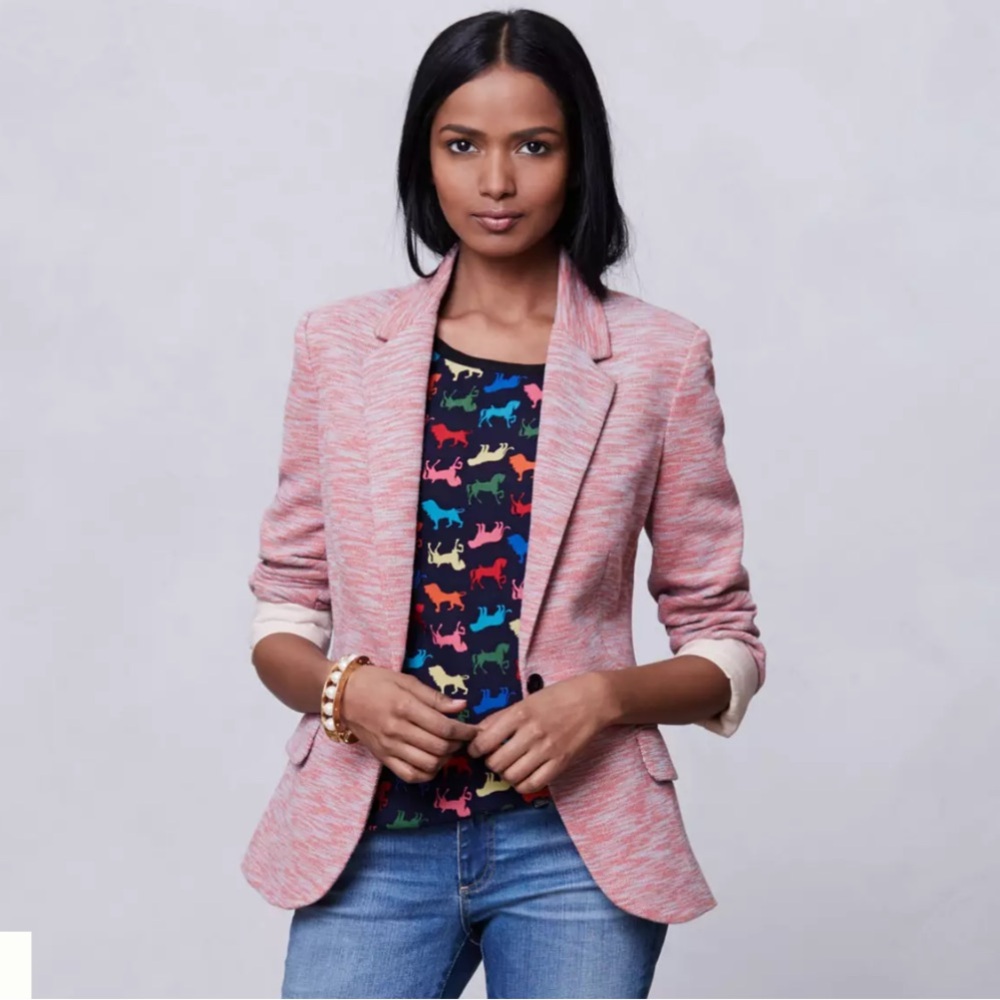 Cartonnier Pink Tweed Blazer